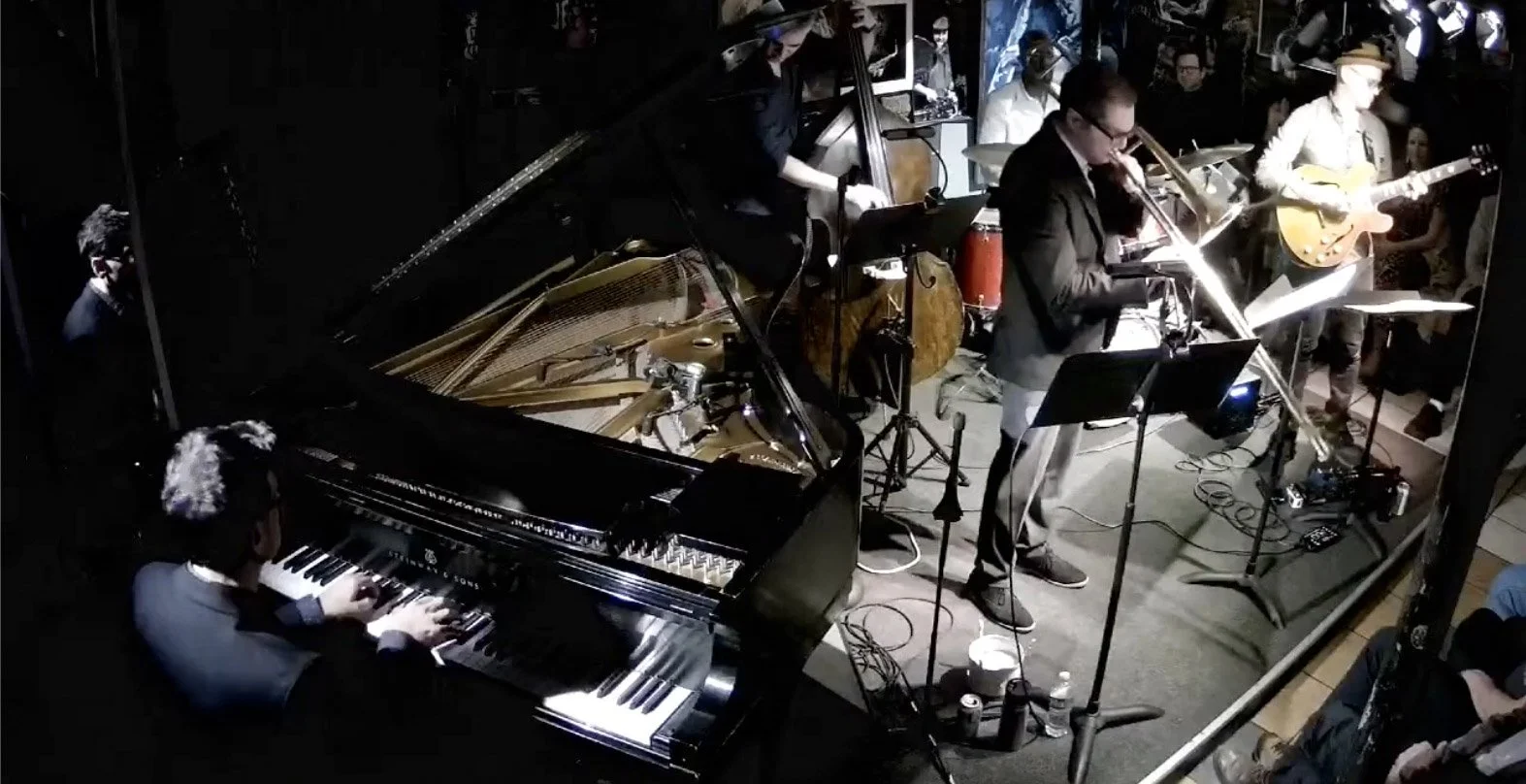 With Nick Vayenas Band at Smalls Jazz Club, New York, 2026