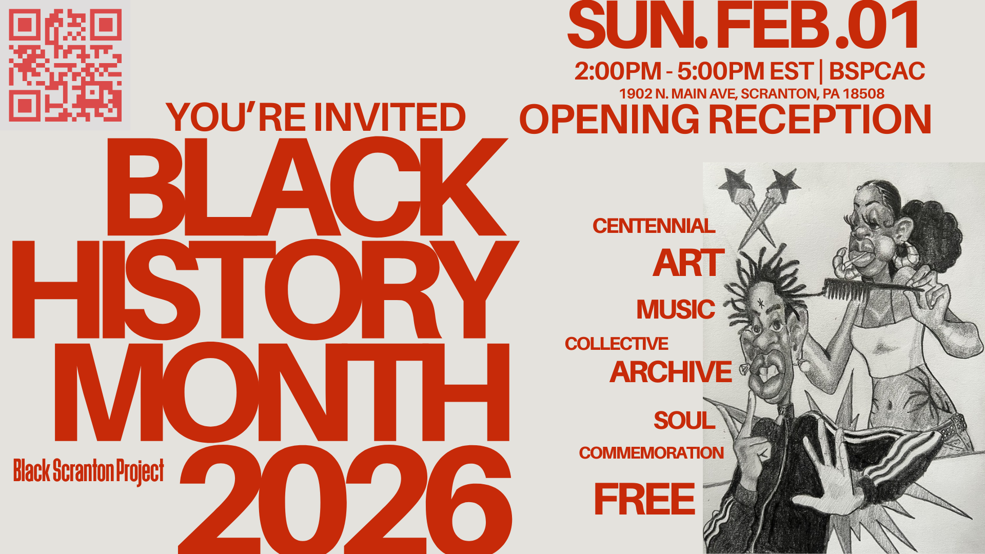 BHM 2026 | 100 Years of Black History — Black Scranton Project