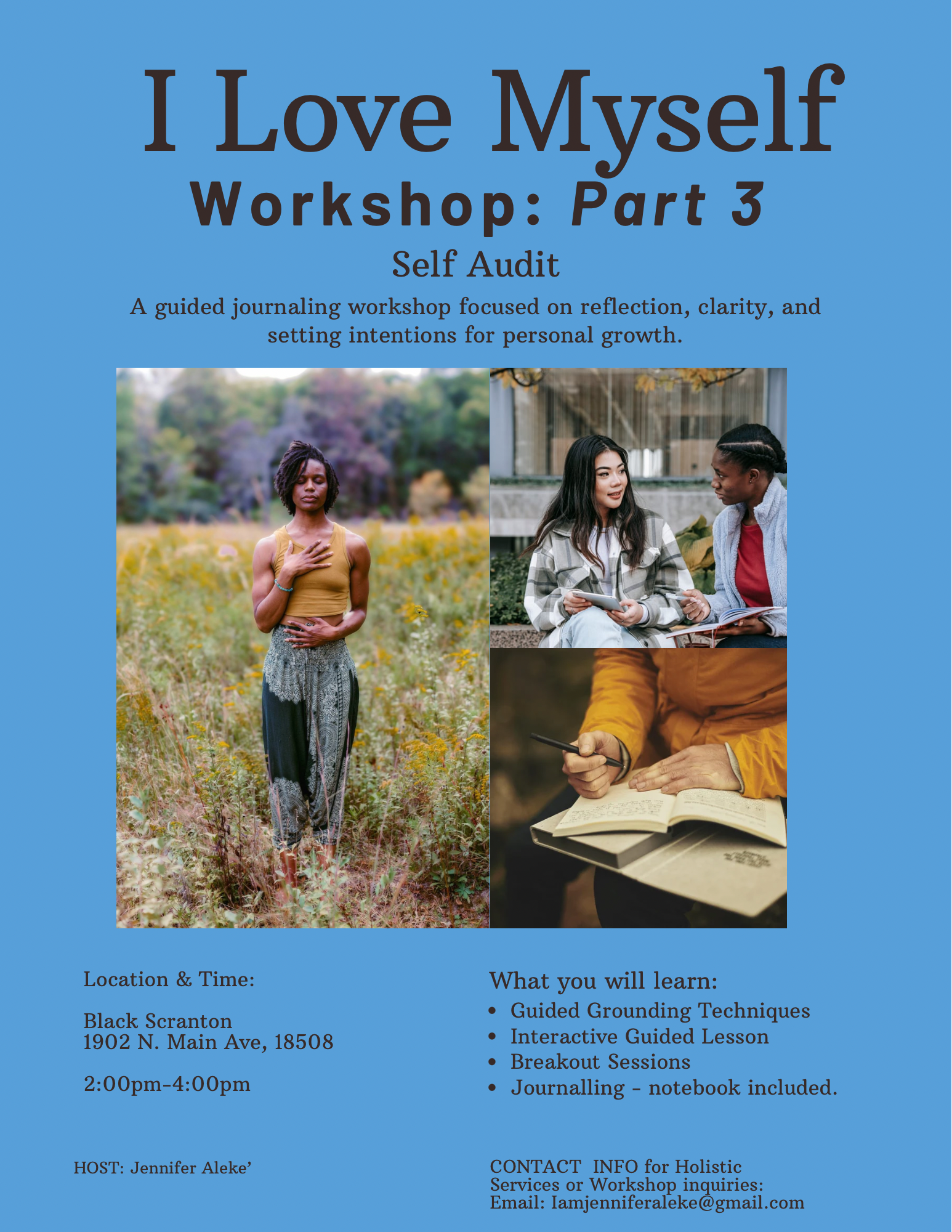 I Love Myself Workshop: Self Audit