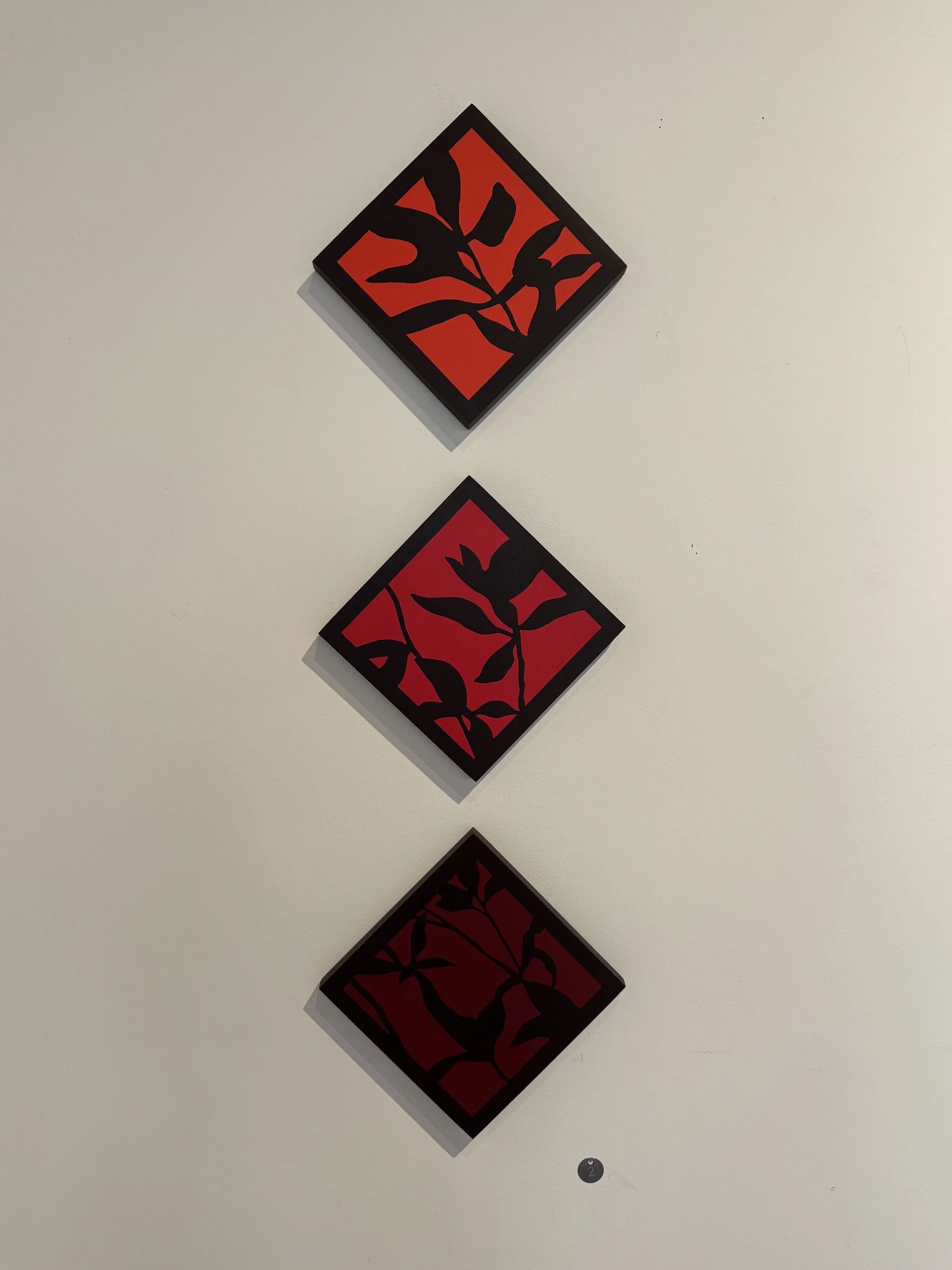 Nature Tiles Triptych