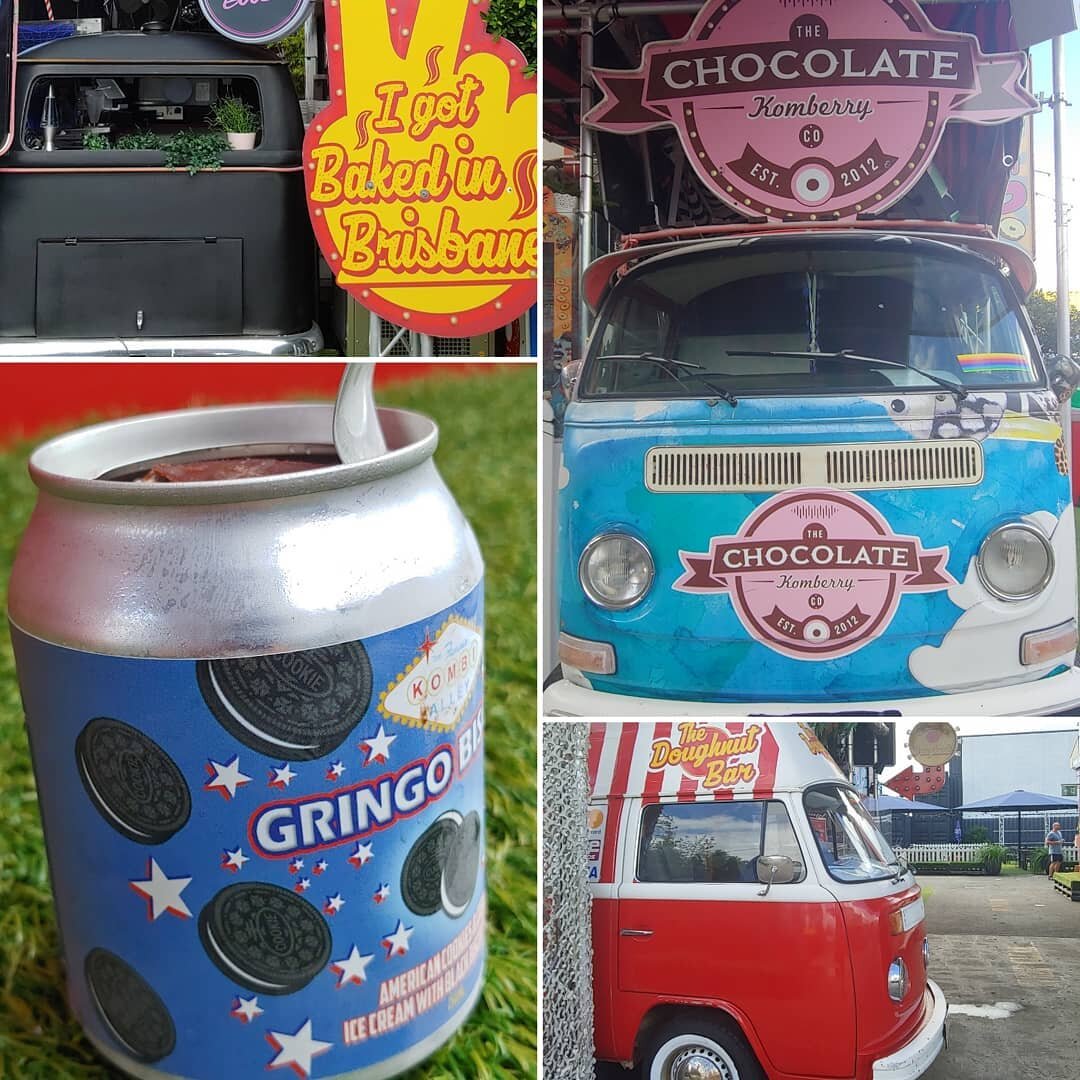 I love that my work brings me into contact with talented entrepreneurs and businesses. Recently I had a tour of Kombi Alley down at @eatstreet ....Crazy desserts, delicious flavour combinations and their Ice Cream in a Beer Can was super impressive👌