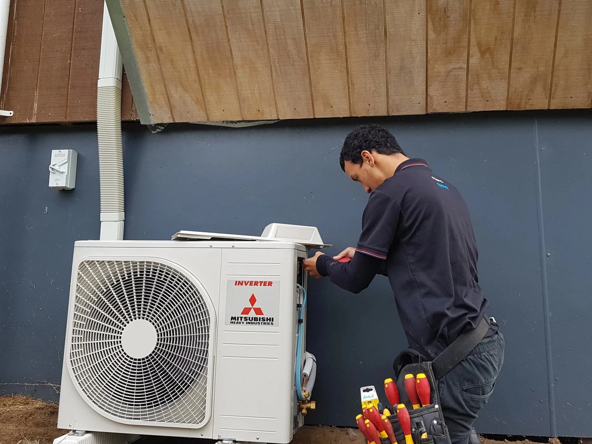 Regular Servicing prolongs the life of your heatpump - call us today for our special offer!