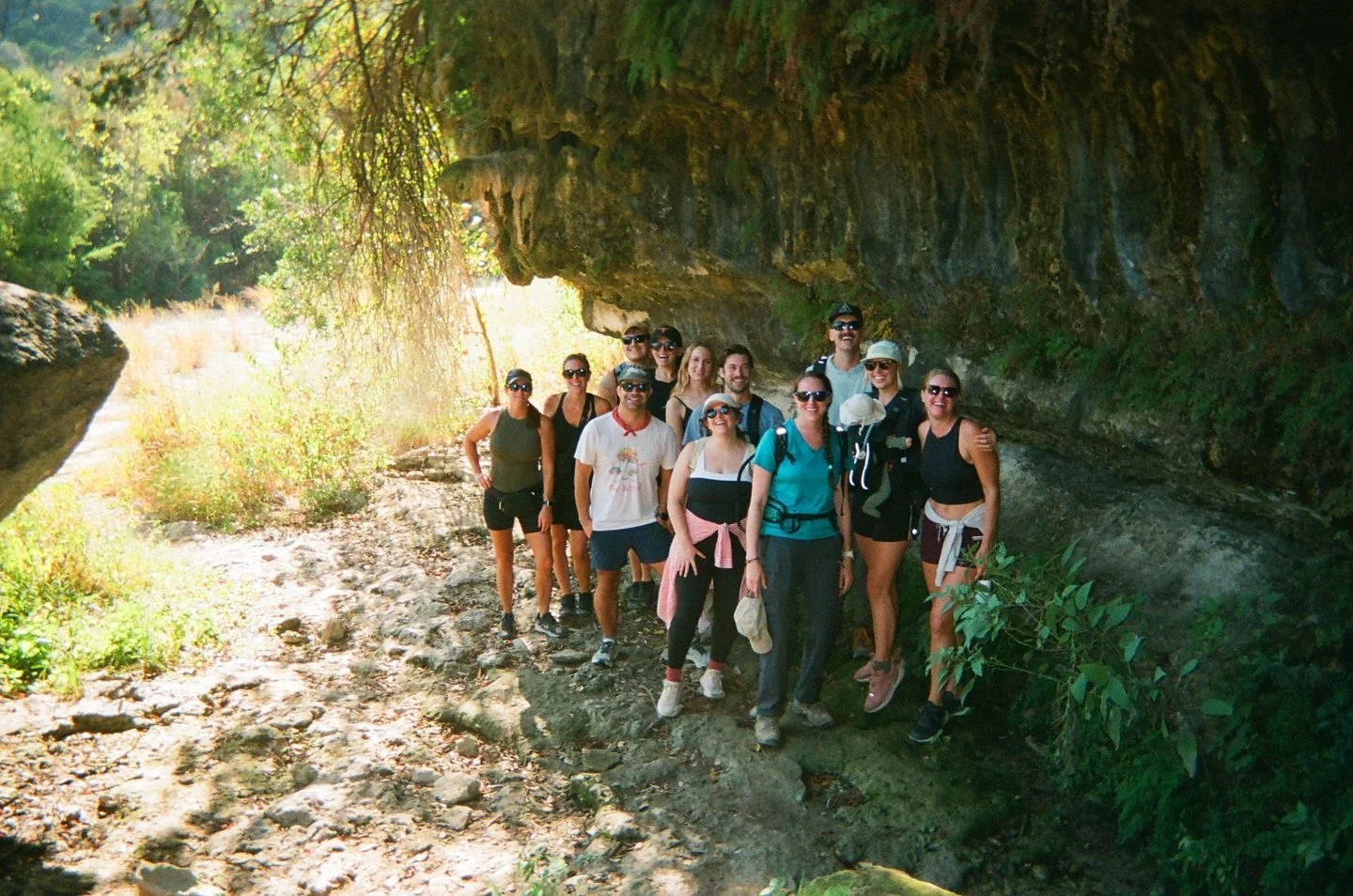no phones, only film 🙌 

First Cactus Club hike in let&rsquo;s see&hellip; a couple years! 
Pumped to be back on the trails with y&rsquo;all. 

NEXT HIKE: Oct 25 // Barton Creek Green Belt 
Bio for details