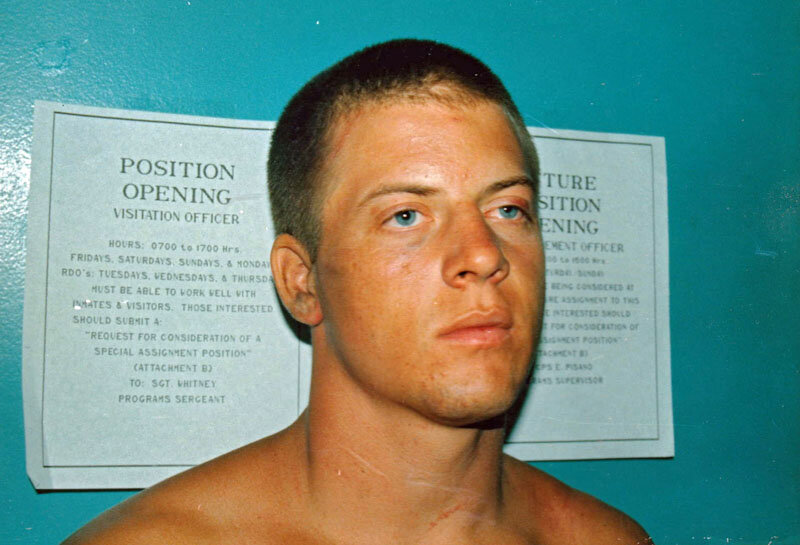  Gary Shepherd, 20 years old, shortly after he attempted escape from the Arizona State Prison Complex in Florence. 