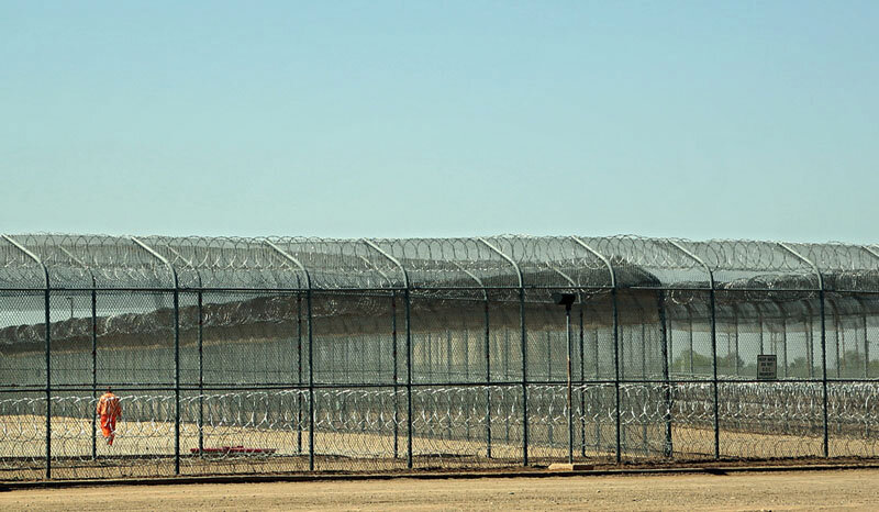  The East Unit of the Arizona State Prison Complex in Florence, where Gary Shepherd has lived for 23 years.   Photo Credit: Mark Betancourt   