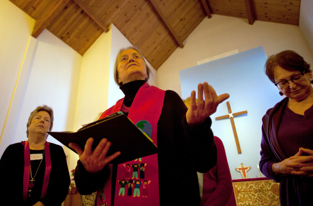  Maria Eitz is part of a new movement of female Catholic priests..   Photo Credit: Tom Levy 