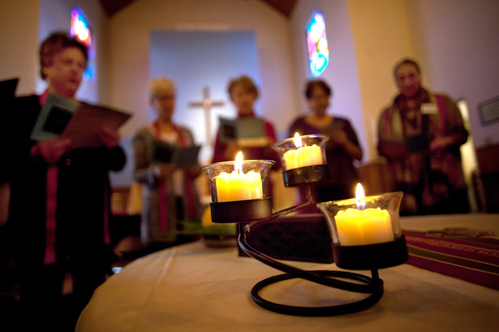  Community members say they still feel Catholic even though their priest is officially excommunicated by the Church.   Photo Credit: Tom Levy 