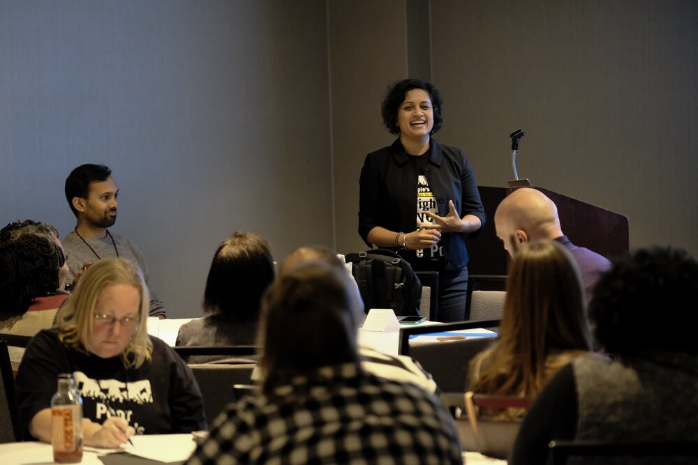 Anti-poverty activist Shailly Gupta Barnes