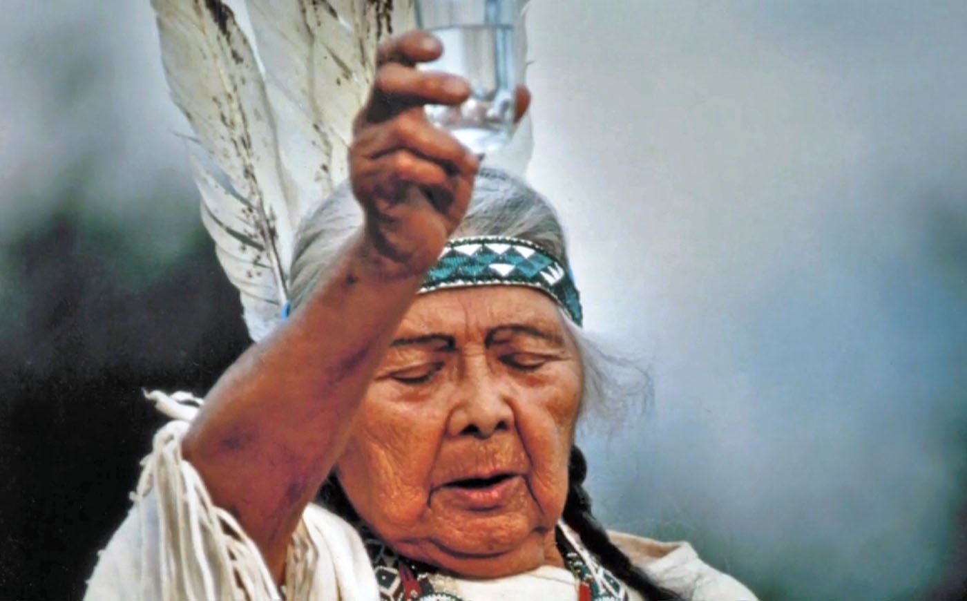 Florence Jones was respected as a healer and spiritual leader by indigenous people all over California. She helped train Chief Caleen Sisk to preserve the old ways for the next generations of Winnemem Wintu. Photo courtesy of Will Doolittle.  