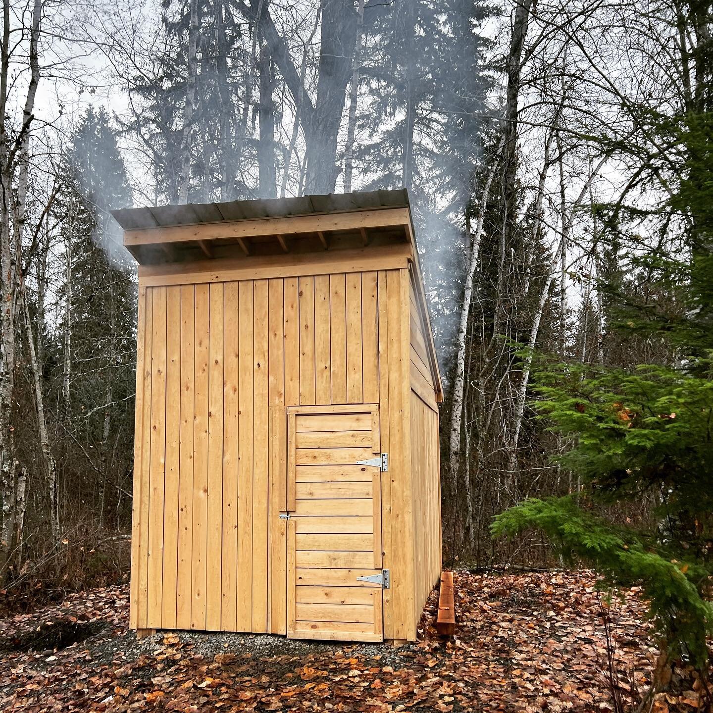 Thank you Jacob McKay for starting out our new smoke house with fresh caught coho