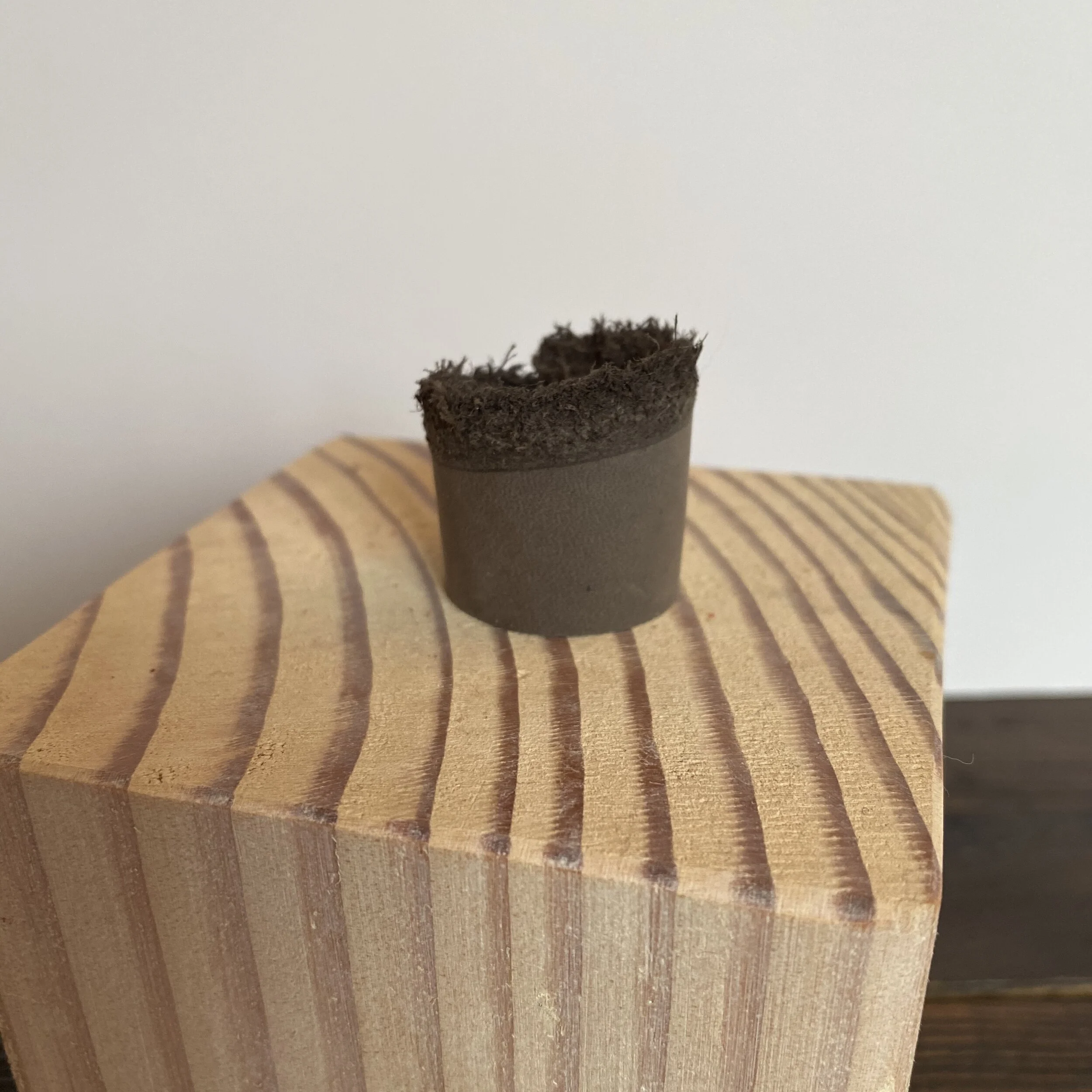 Unique Grey Fringe Ring