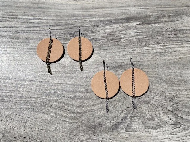 Veg-Tan Sphére Earring