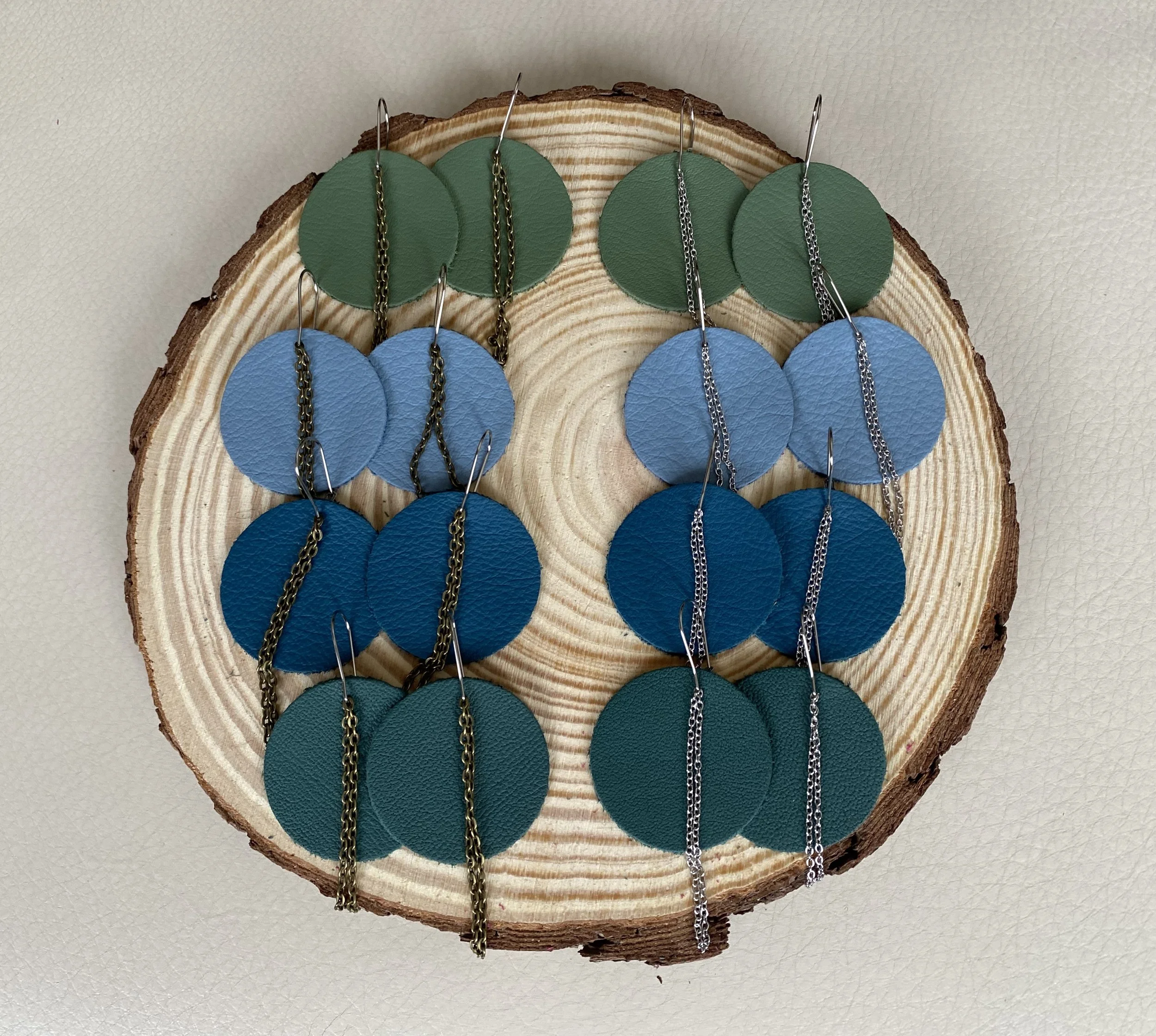 Limited Edition Sphére Earring - Blue Green Collection