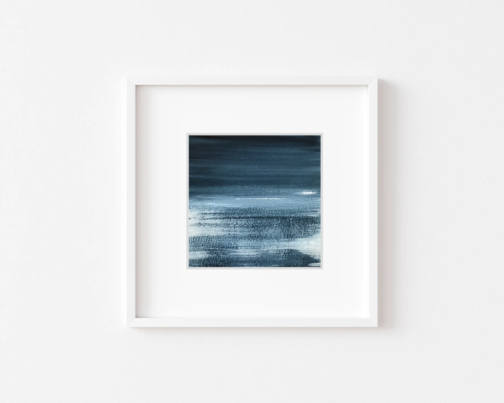 Evening Shadow - Mixed Media Painting