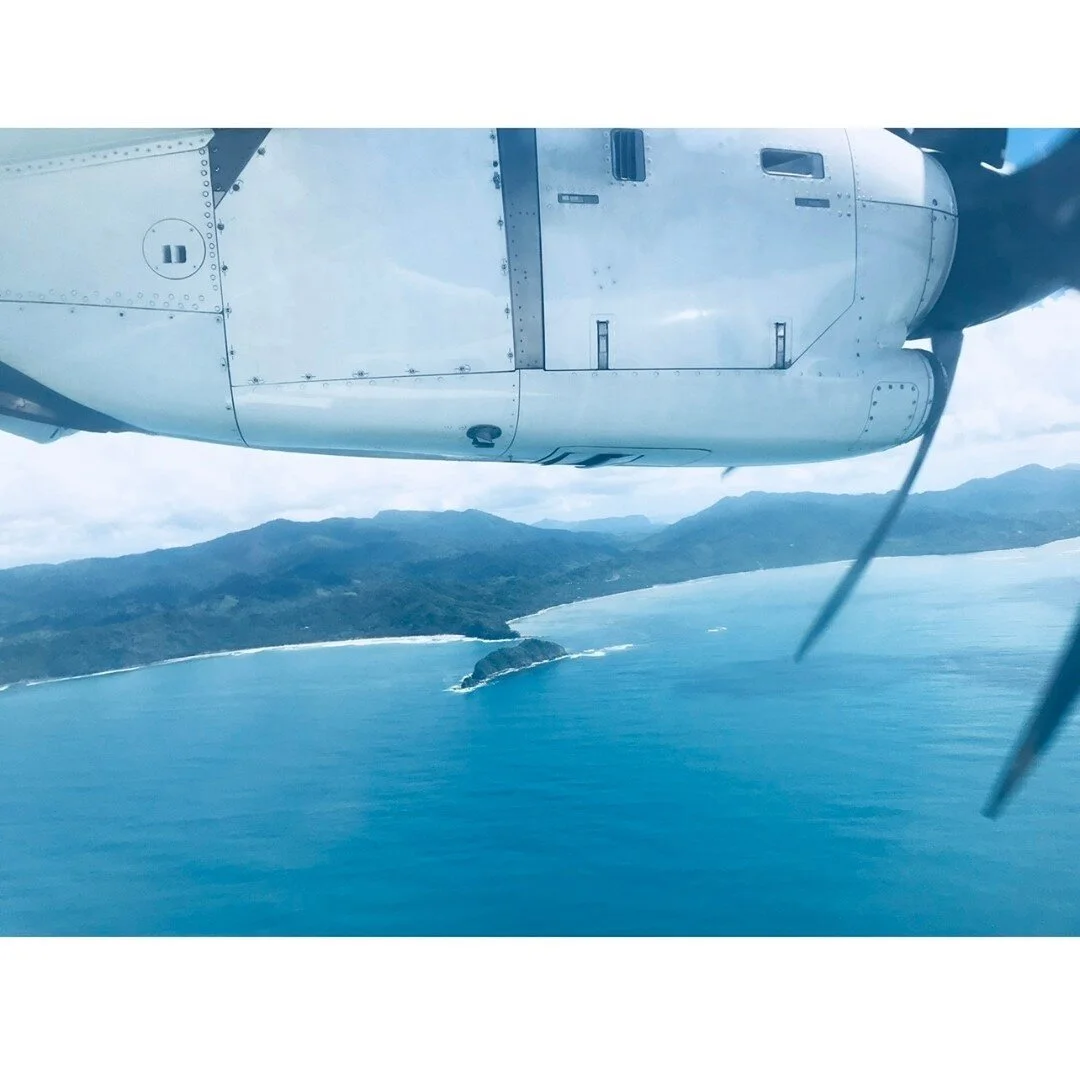 This was taken way back 2017. We were on the smallest plane to Palawan and this shot says it all. I fall inlove with this beautiful island of El Nido🌴🌊💙☀💚and over the years, it's beauty lingers in my mind bringing huge inspiration to my artworks.
