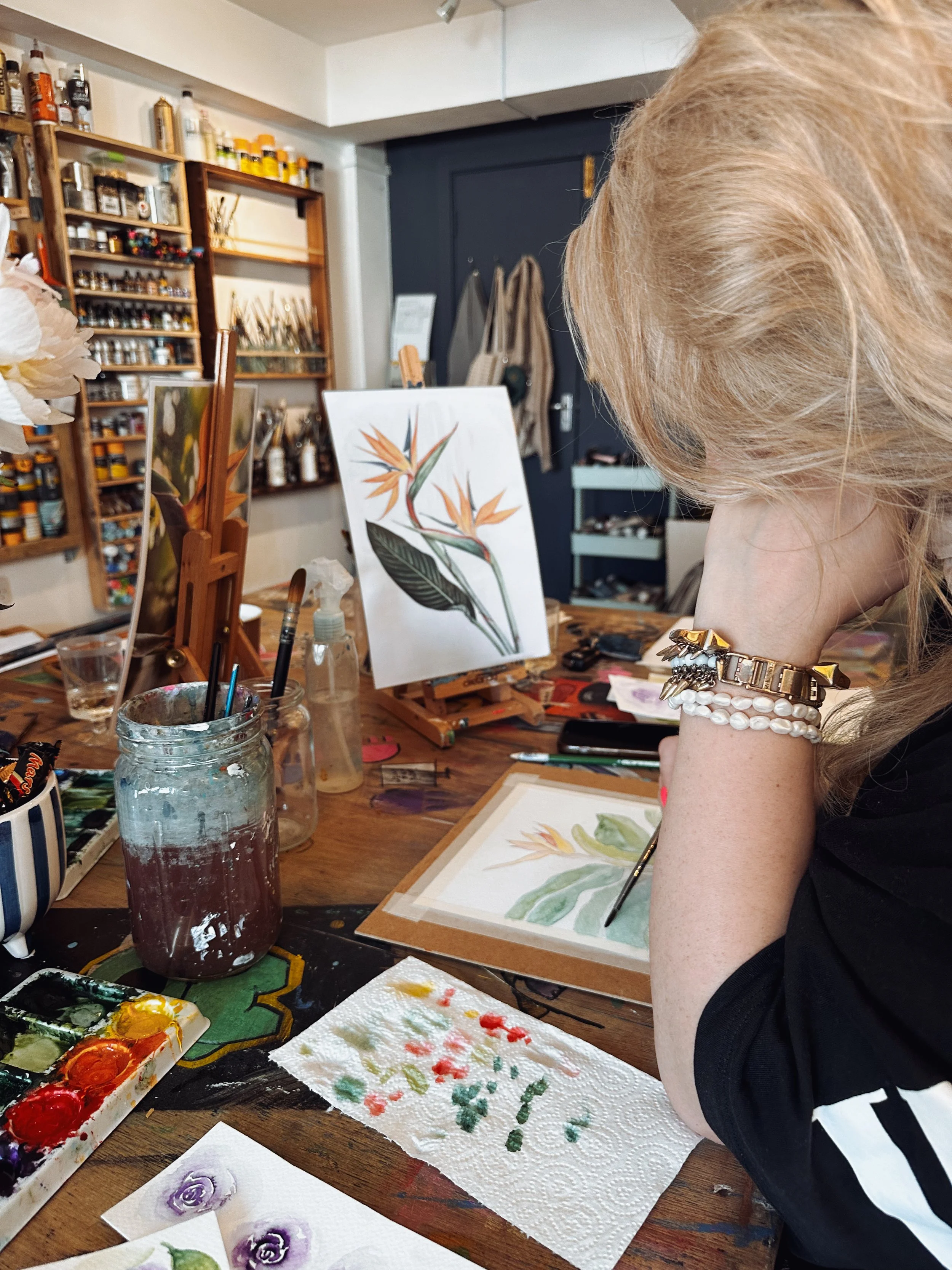 Watercolour Class For Beginner