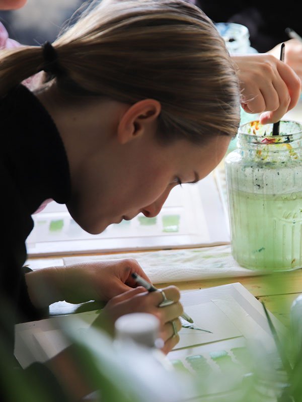 Watercolour Class in Southwest London. Watercolour Class For Beginner