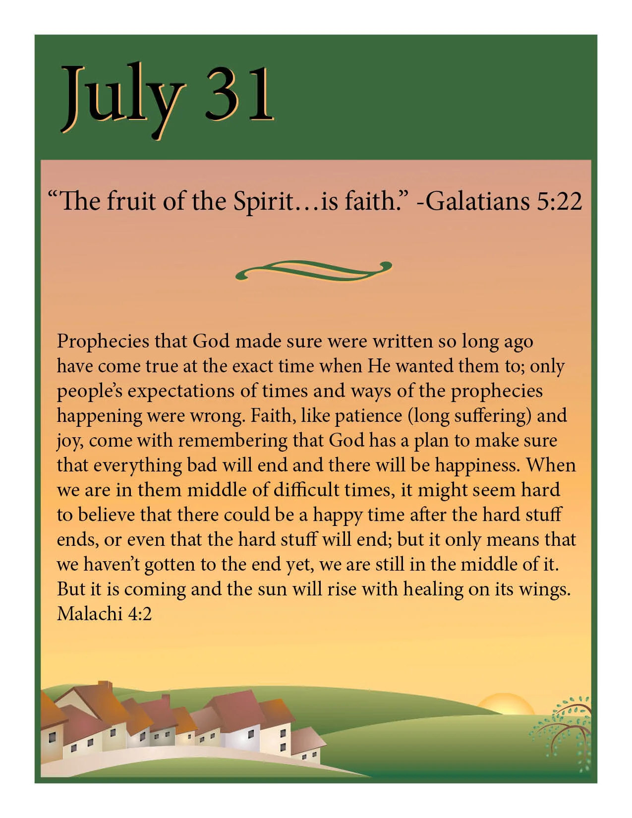July 31