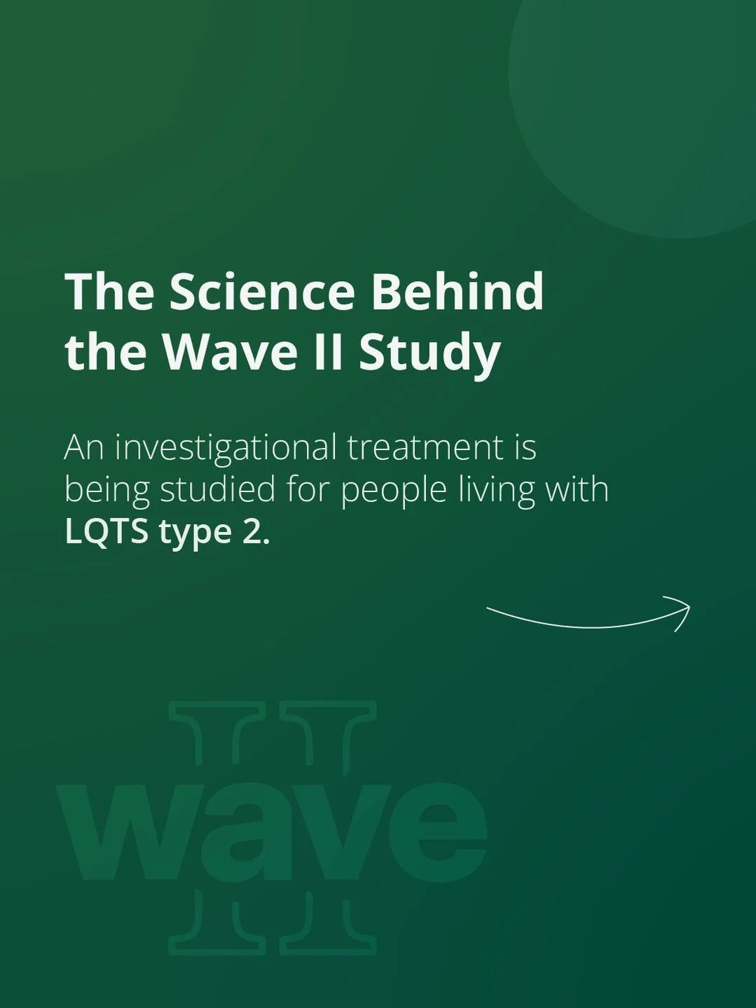 The Wave II clinical study is now enrolling to evaluate an investigational treatment option.  Learn more at wavestudies.com/wave-2 💚 

Participation is voluntary.
The Wave II study is sponsored by Thryv Therapeutics Inc.
