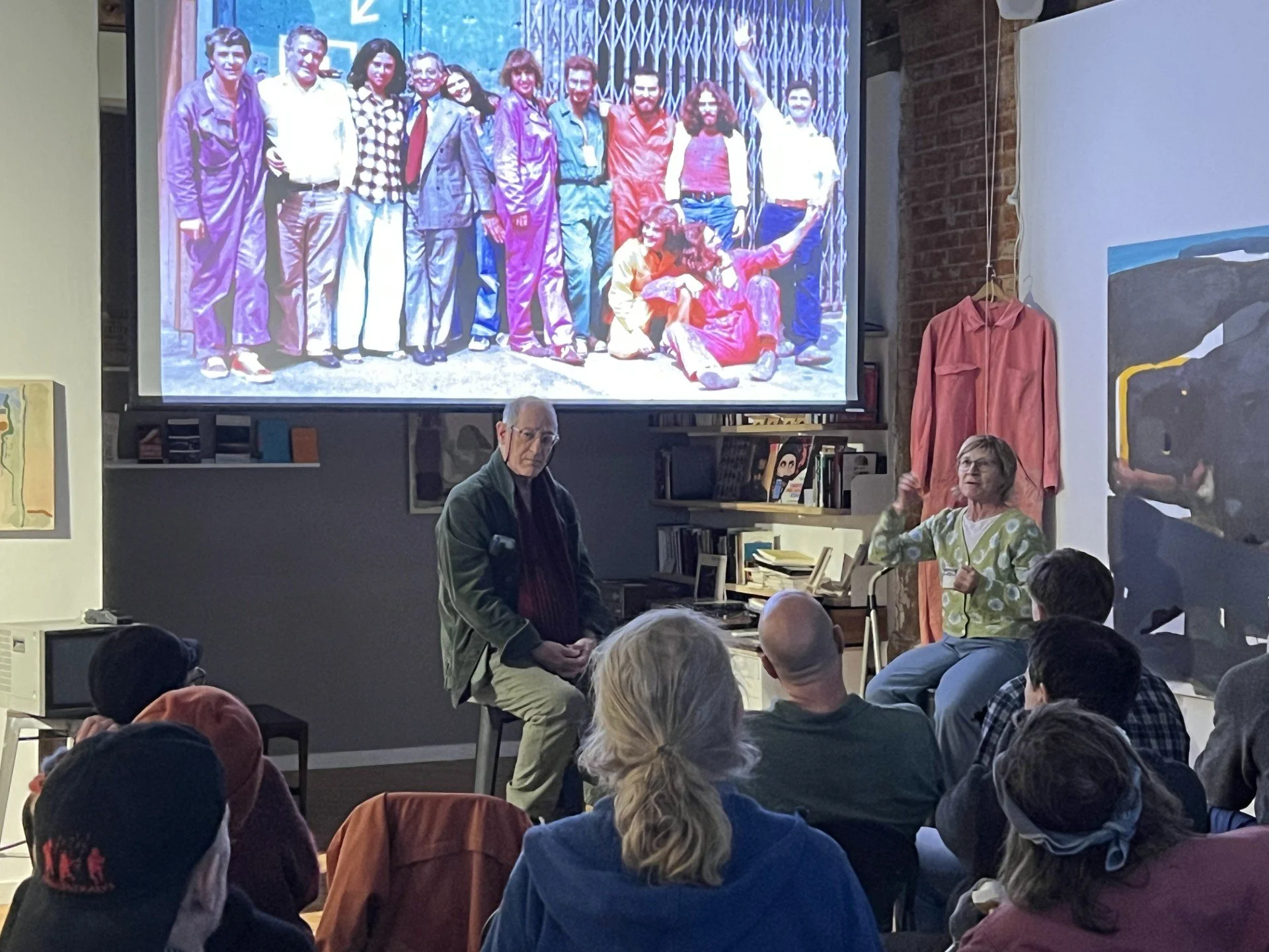 John Halpern and Carolyn Christie-Irvine in conversation