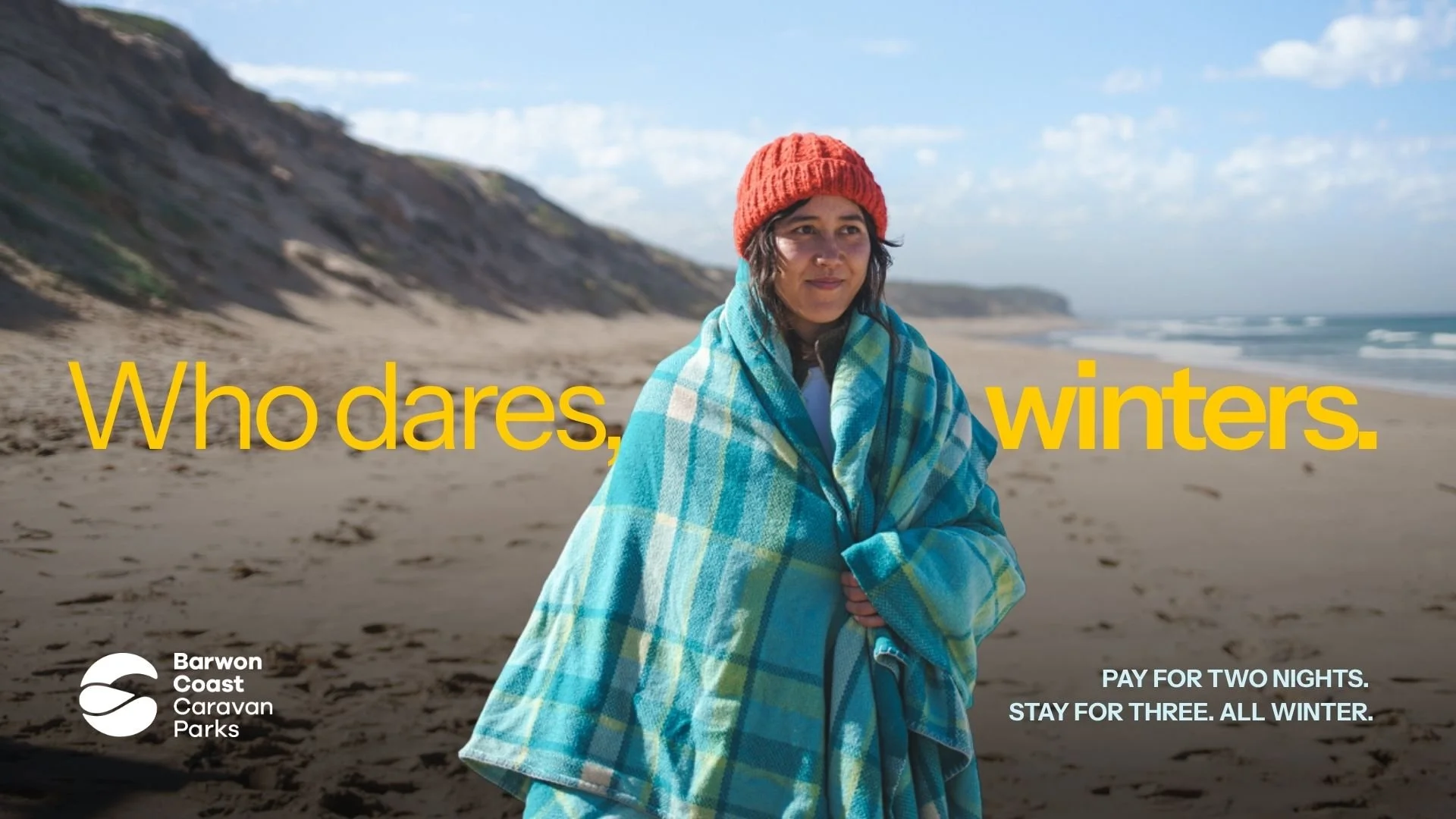 Barwon Coast Caravan Parks launches ‘Who dares, winters’ off-peak tourism campaign via GOOD&amp;PROPER