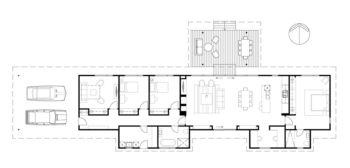 Passive Solar Home In Stoneville