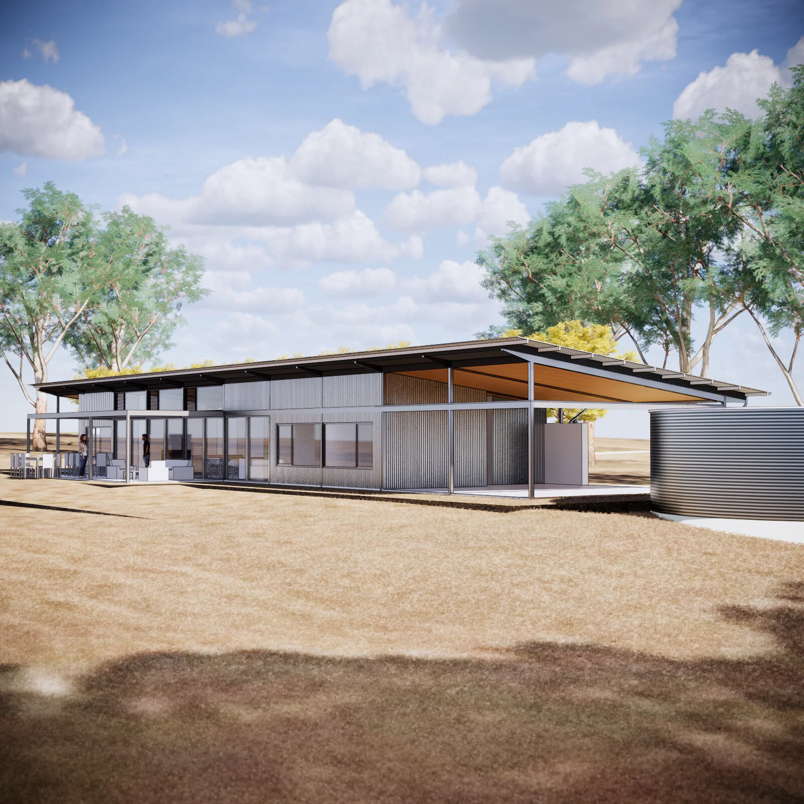 The Paddocks - A Passive Solar, Energy Efficient Home in Herne Hill -  Coveney Browne Design — Coveney Browne Architects