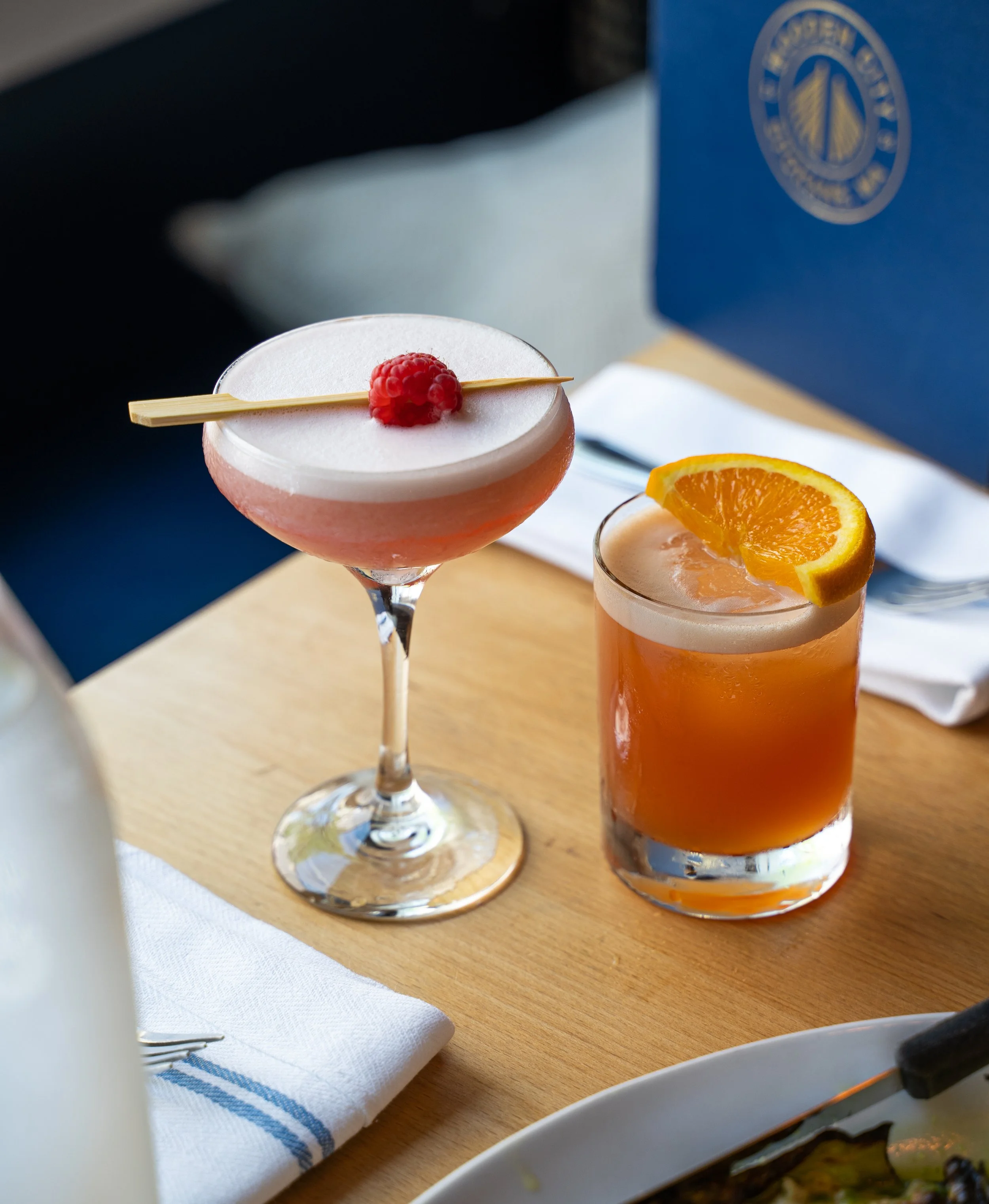 Clover Club & Jungle Bird Cocktail.jpg