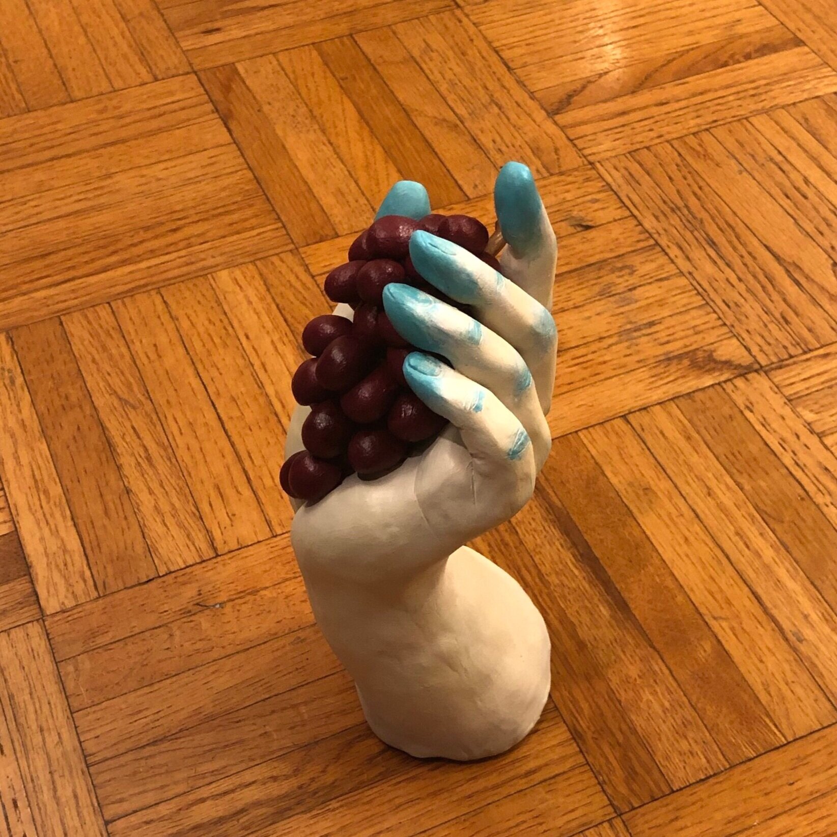"Bitter Taste," 2020
Sandstone Clay, Acrylic Paint