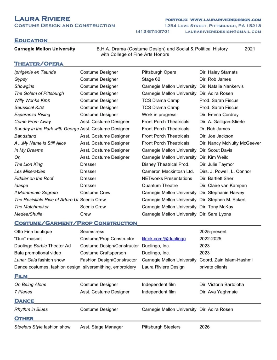 RESUME
