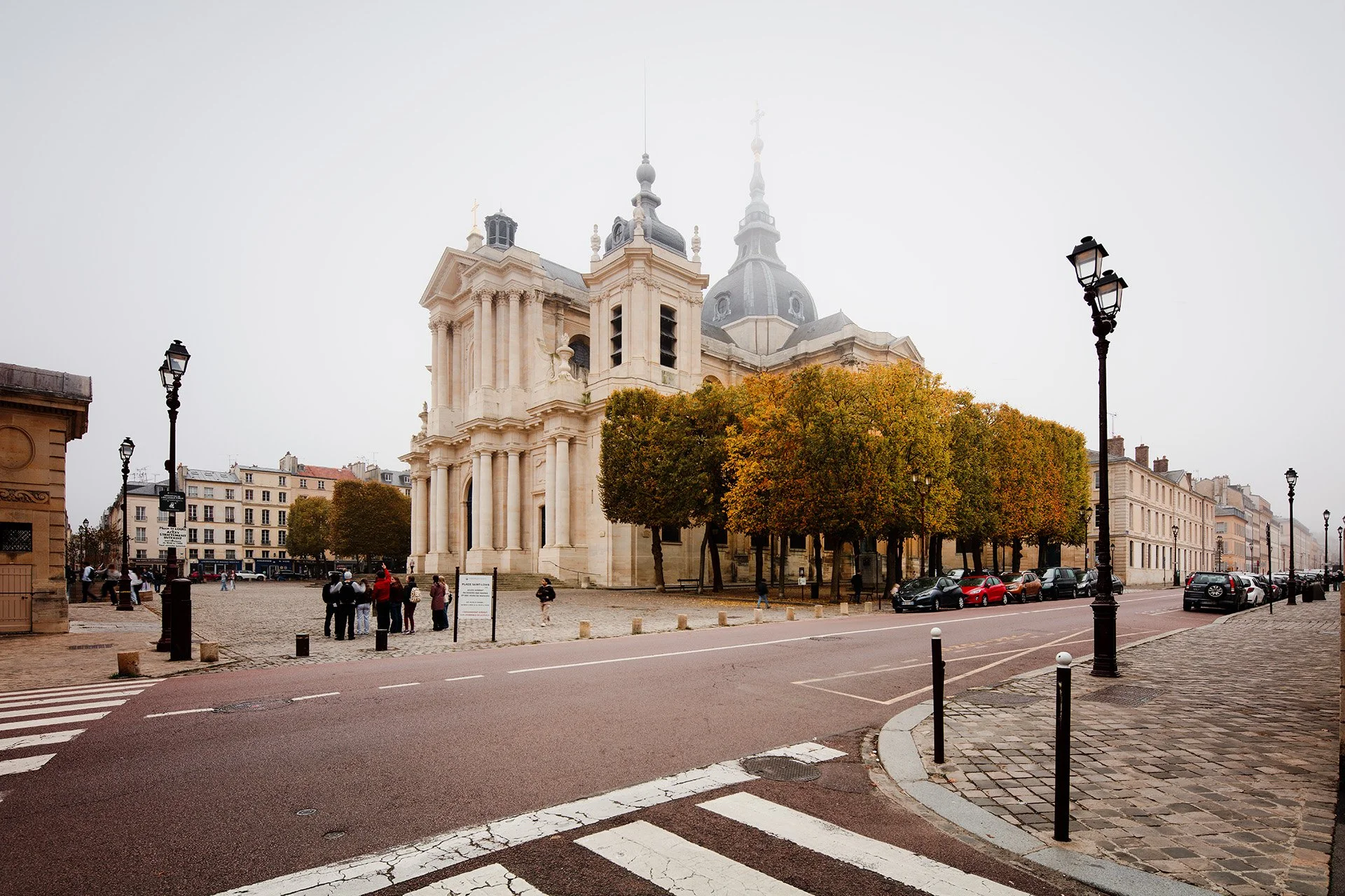 Cathédrale Saint-Louis, Versailles - Matin d'Automne