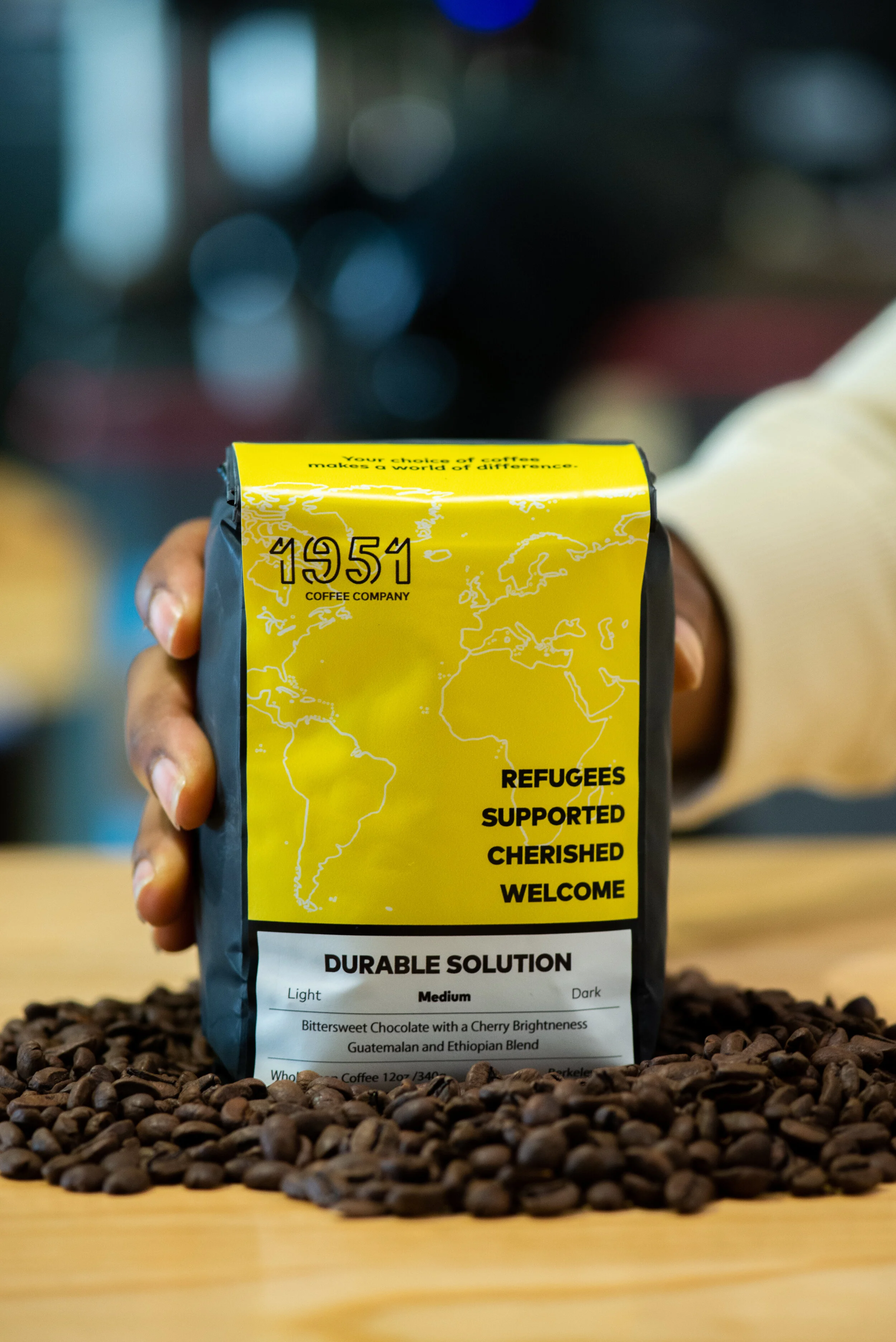 dark solution coffee