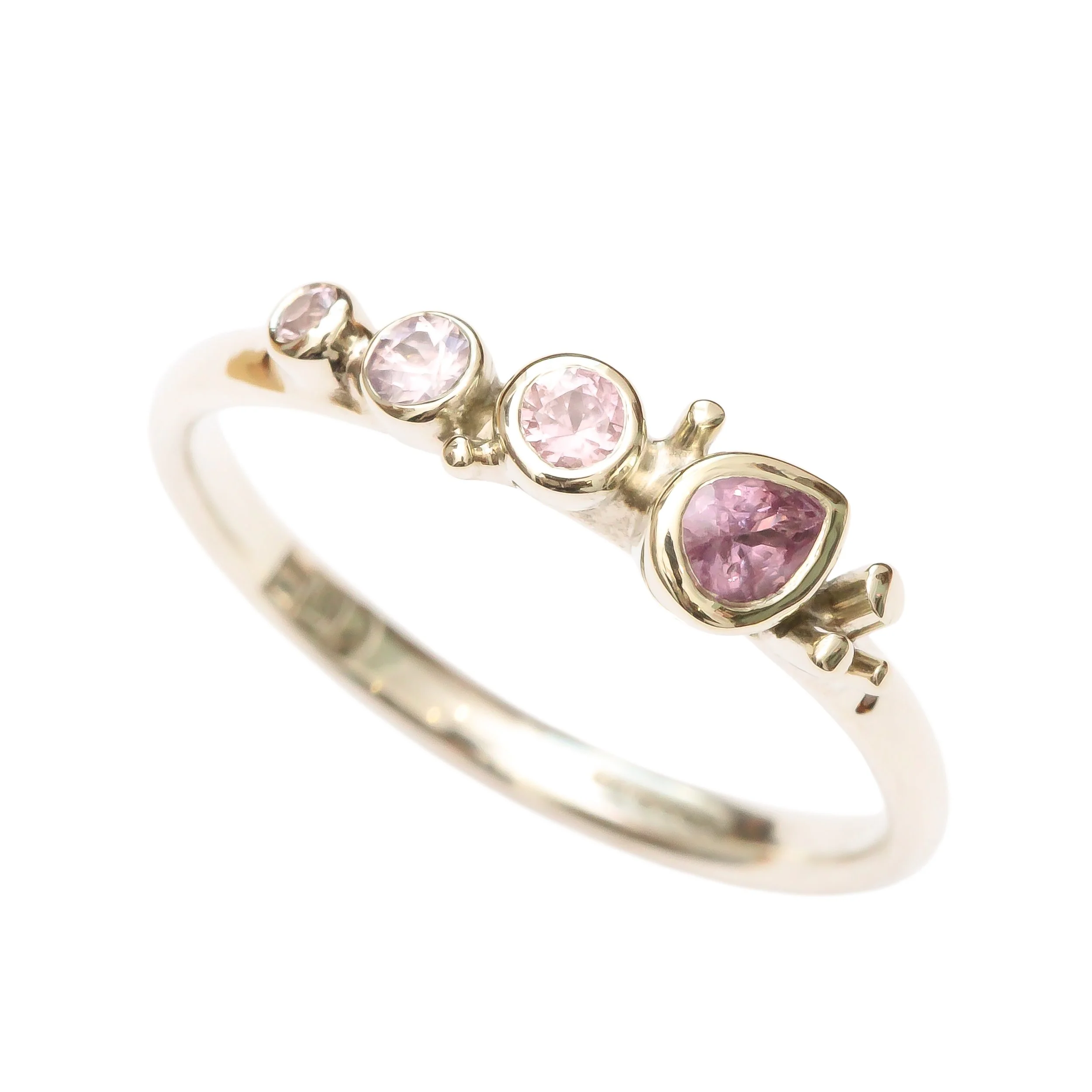 *New* Petit Pink Sapphires Showstopper