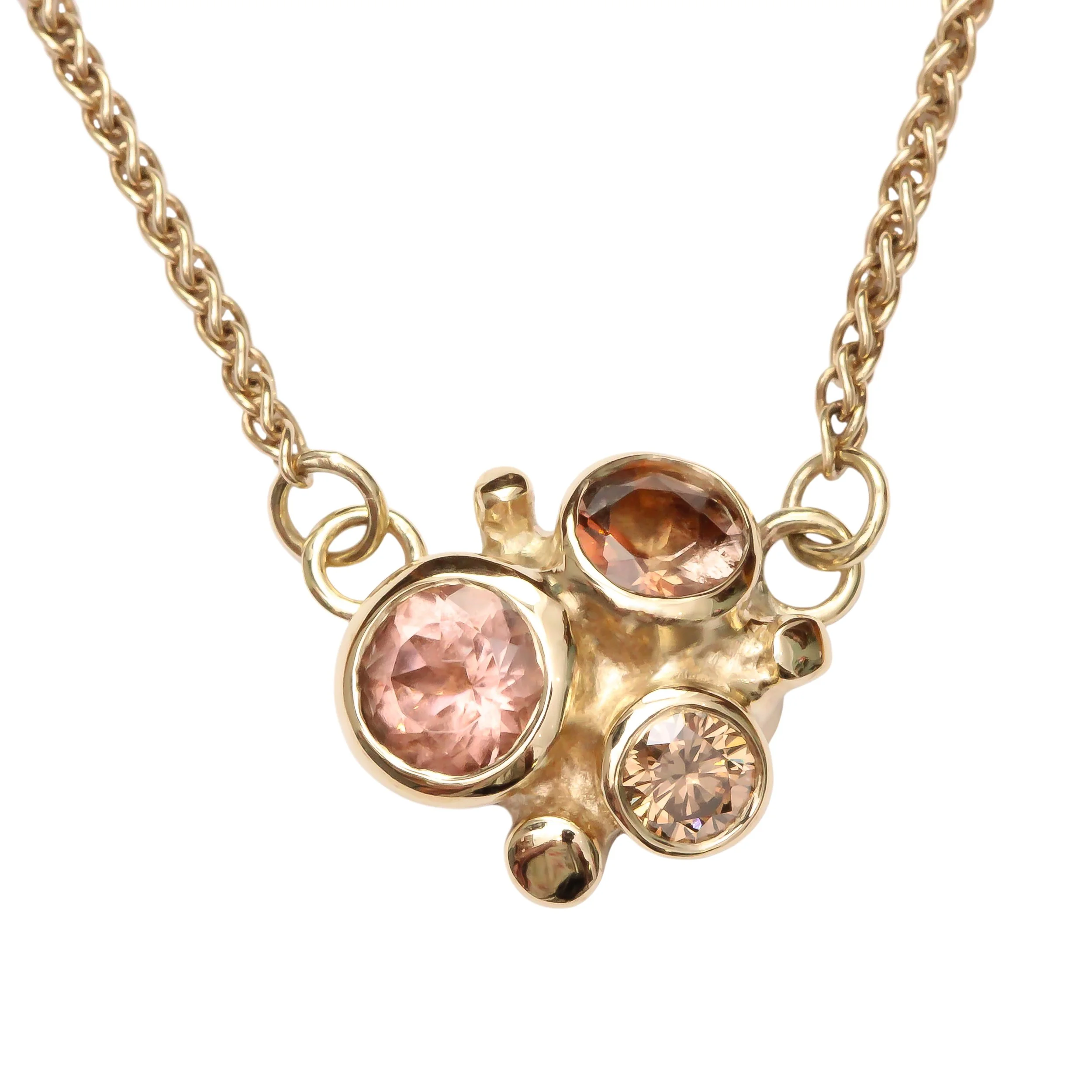 Gold Mini Spectrum Necklace (MSN)