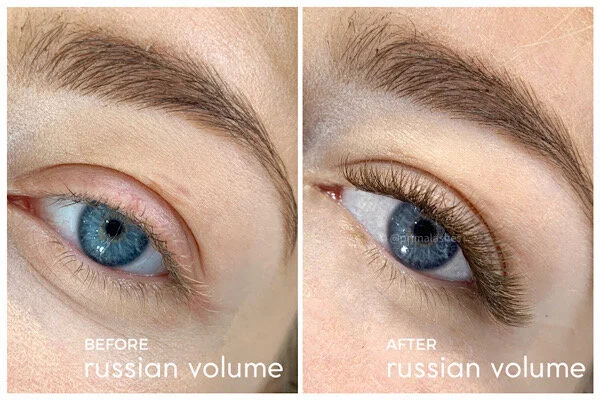 Brown Eyelash Extensions for Blondes | Freddy Cousin- Brown