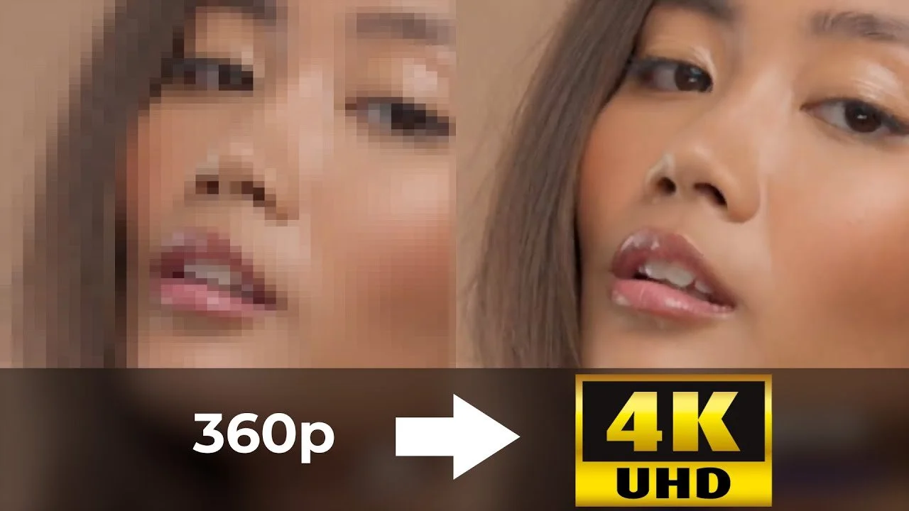 TRANSFORMEZ vos VIEILLES VIDÉOS SD en 4K ! Topaz video AI