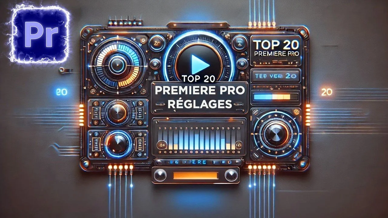 Top 20 des MEILLEURS RÉGLAGES sur ADOBE PREMIERE PRO 2024