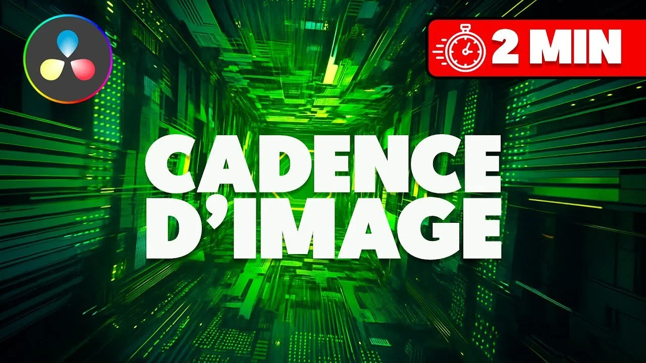 Comment changer la cadence d’image sur DaVinci Resolve (TUTO EXPRESS)