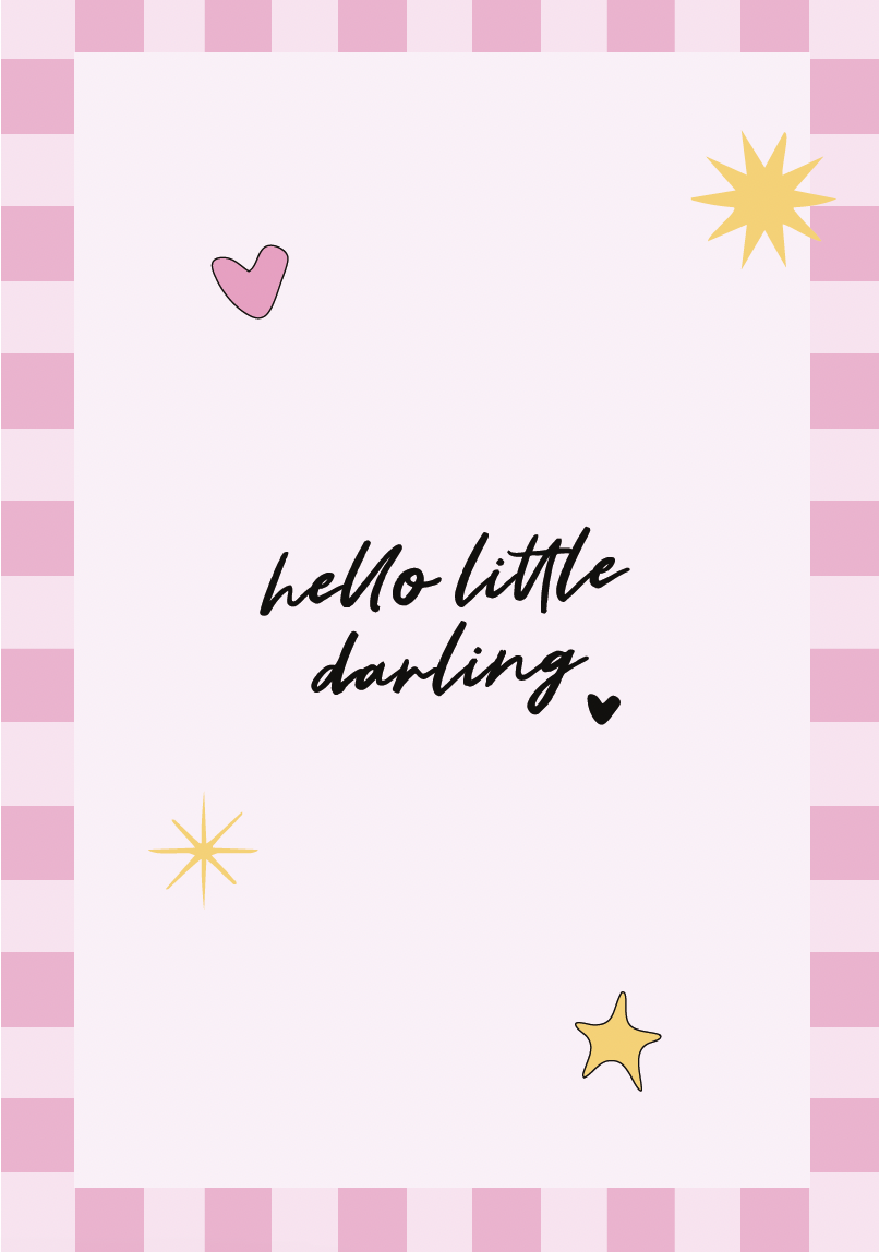 Hello Darling Pink Newborn card.png