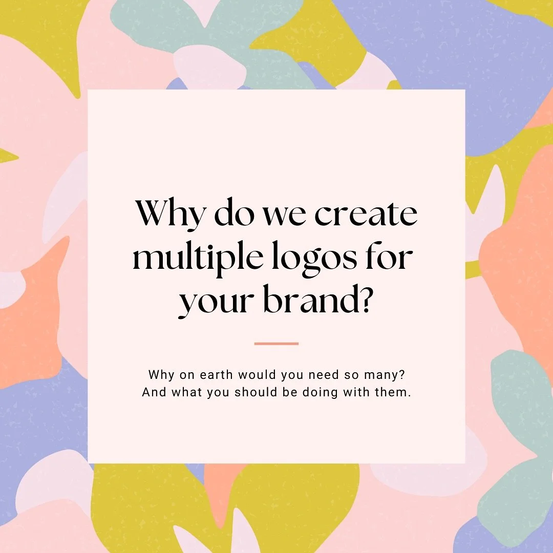 Why do we create multiple logos?