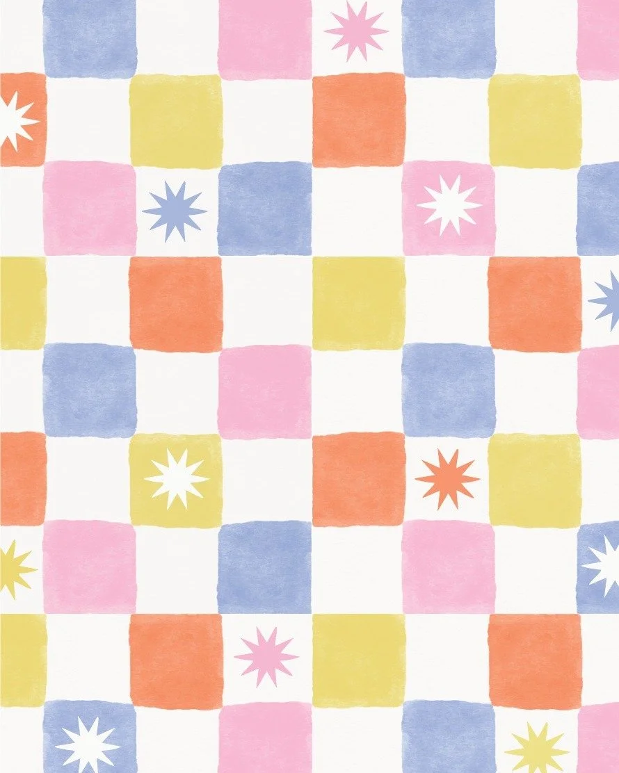 Just a little pattern play for a personal project I've been working on 🎨✨