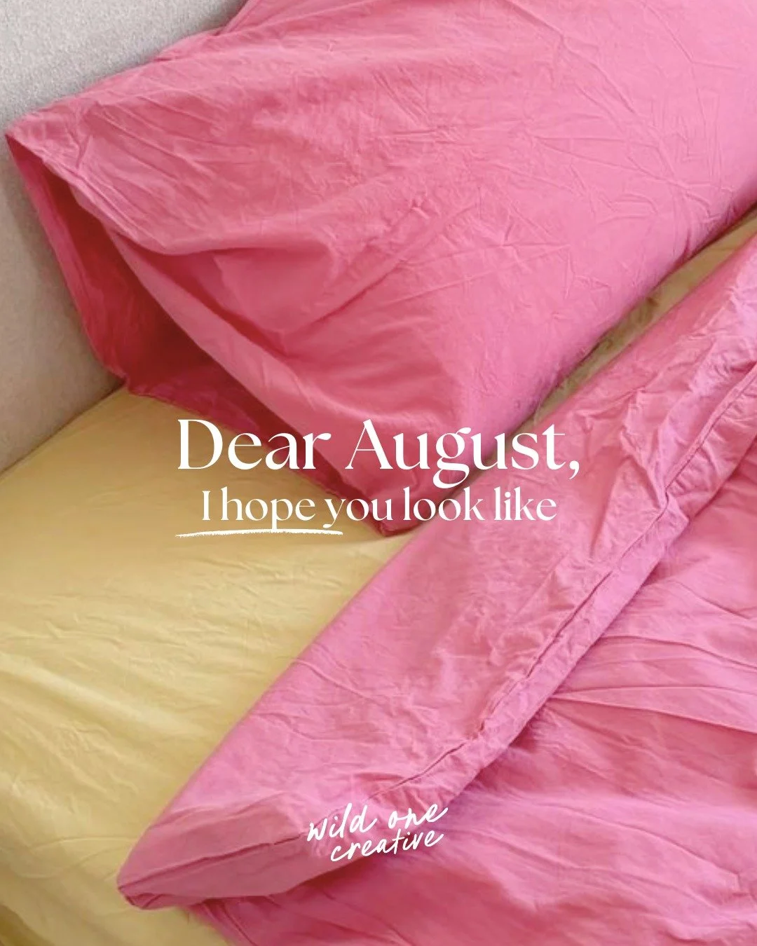 ✨ Dear August,

July was one of those months where so much happened behind the scenes. The kind of month that doesn't always make it to social media because I&rsquo;m useless at showing up on here when I&rsquo;m so busy.

I hope it&rsquo;s spent crea