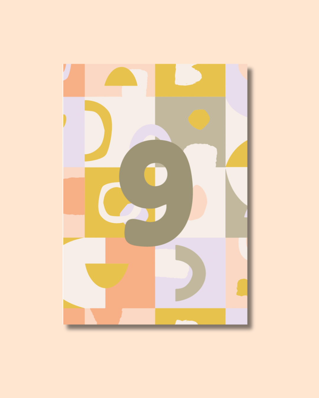 Birthday Milestone Earthy | 9