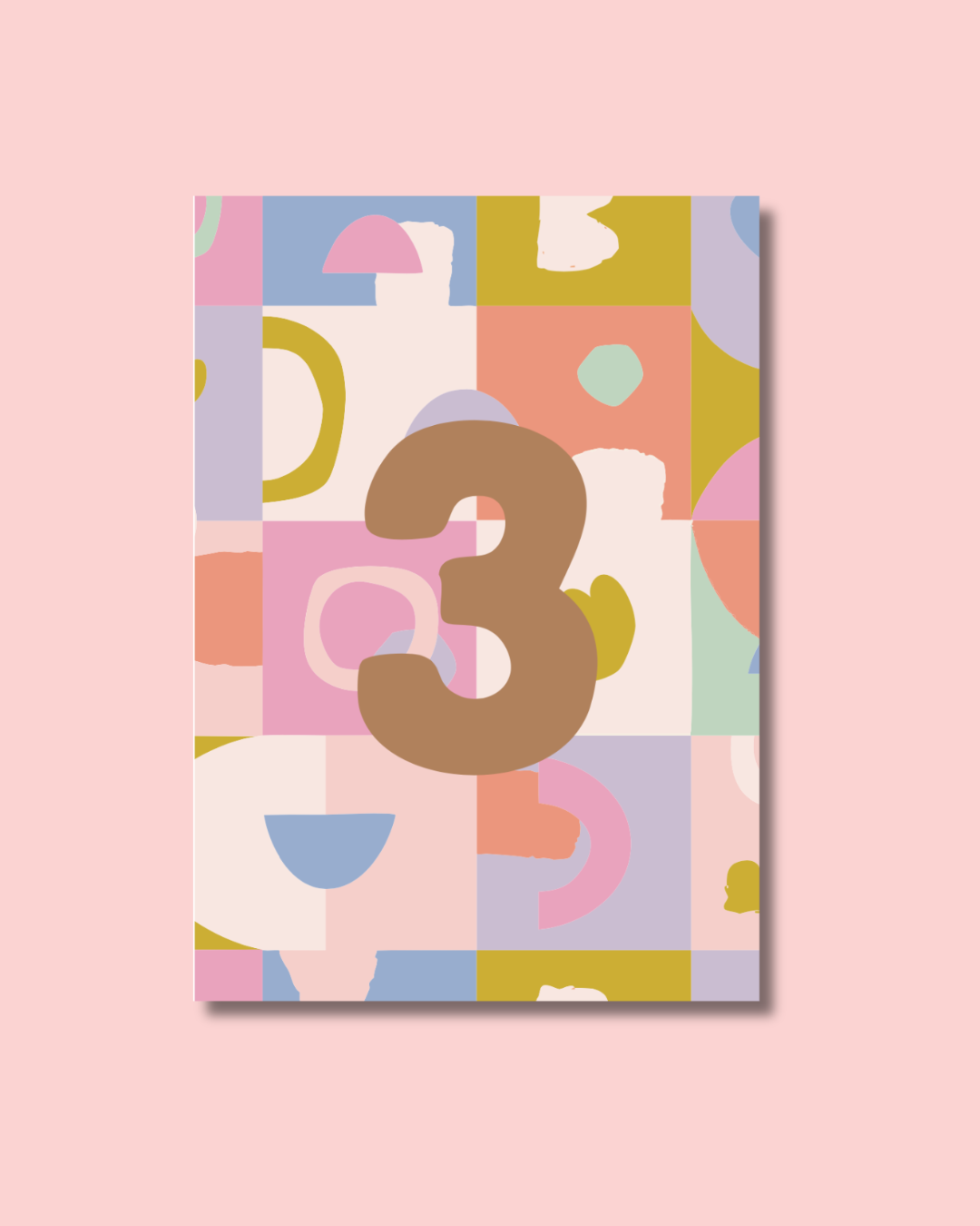 Kids Birthday Card - Number 3 bold pattern.png
