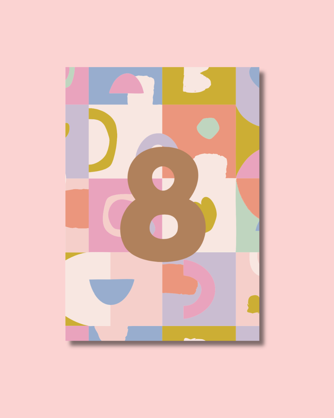 Kids Birthday Card - Number 8 bold pattern.png