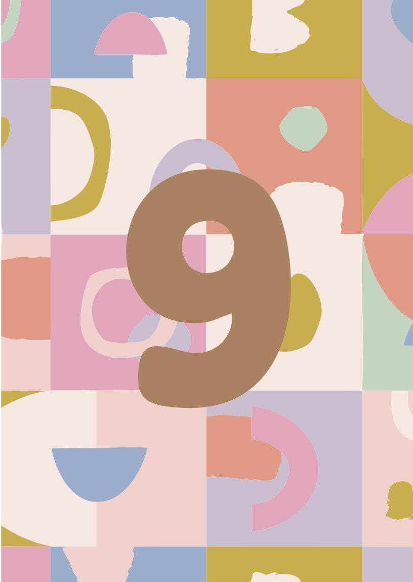 Number 9 pattern birthday card.png