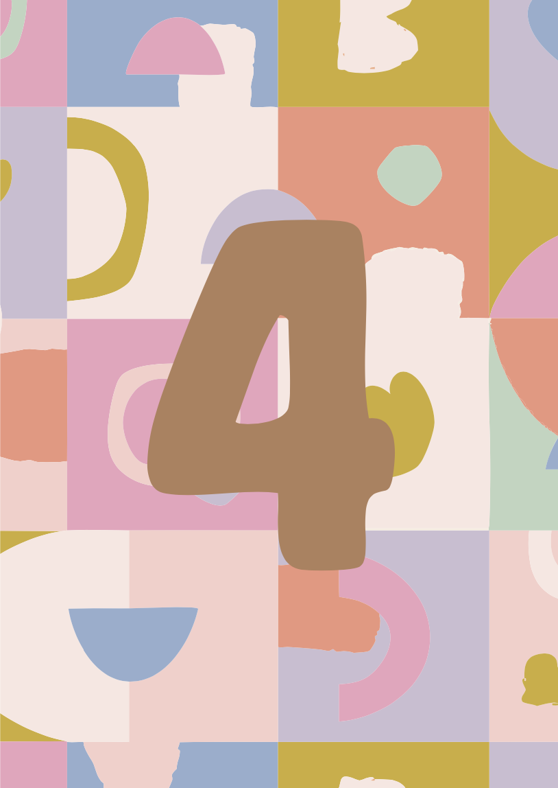 Number 4 pattern birthday card.png