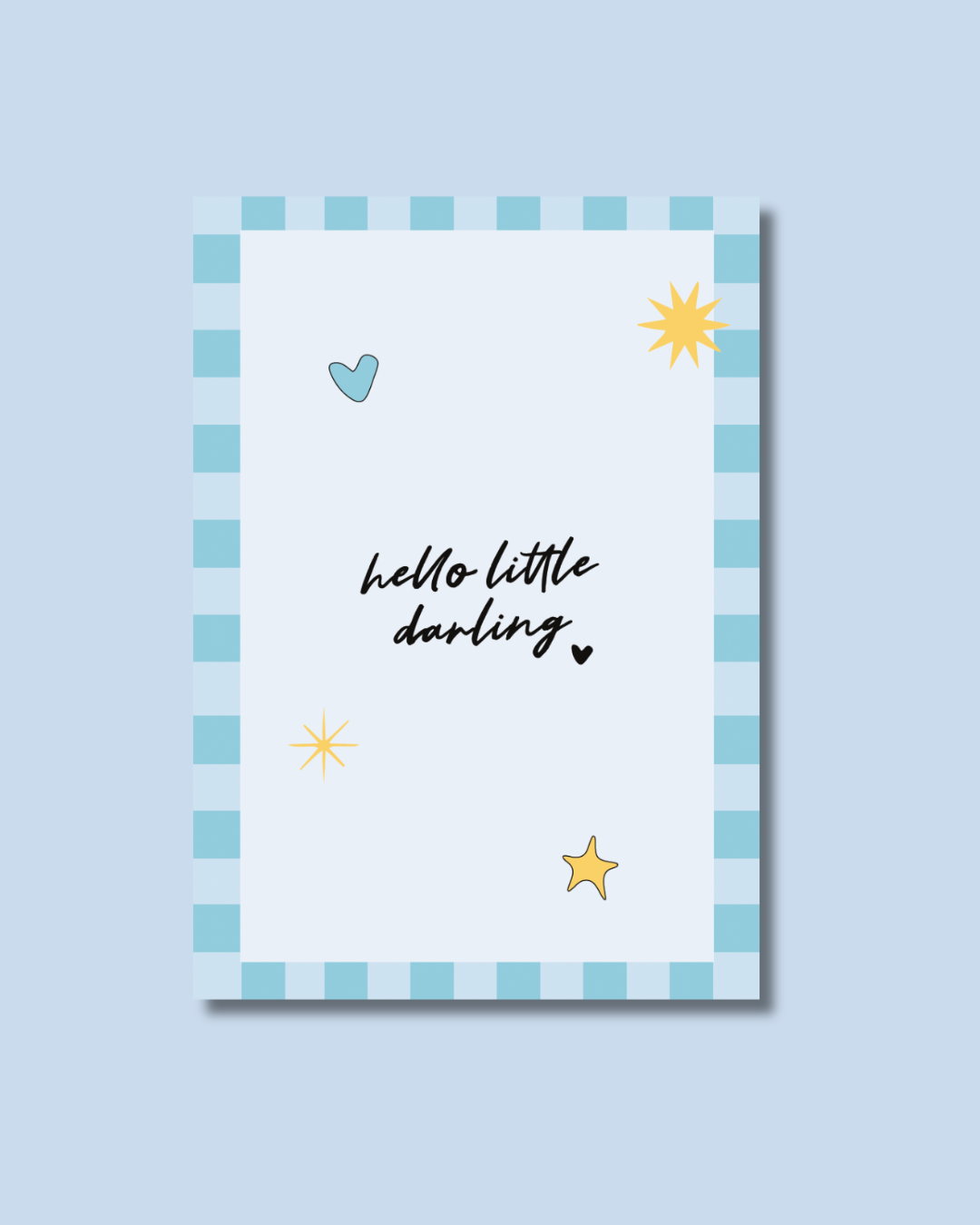 Hello Little Darling | Blue