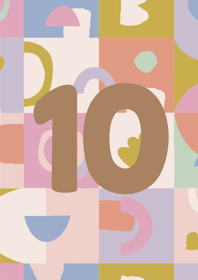 Number 10 pattern birthday card.png