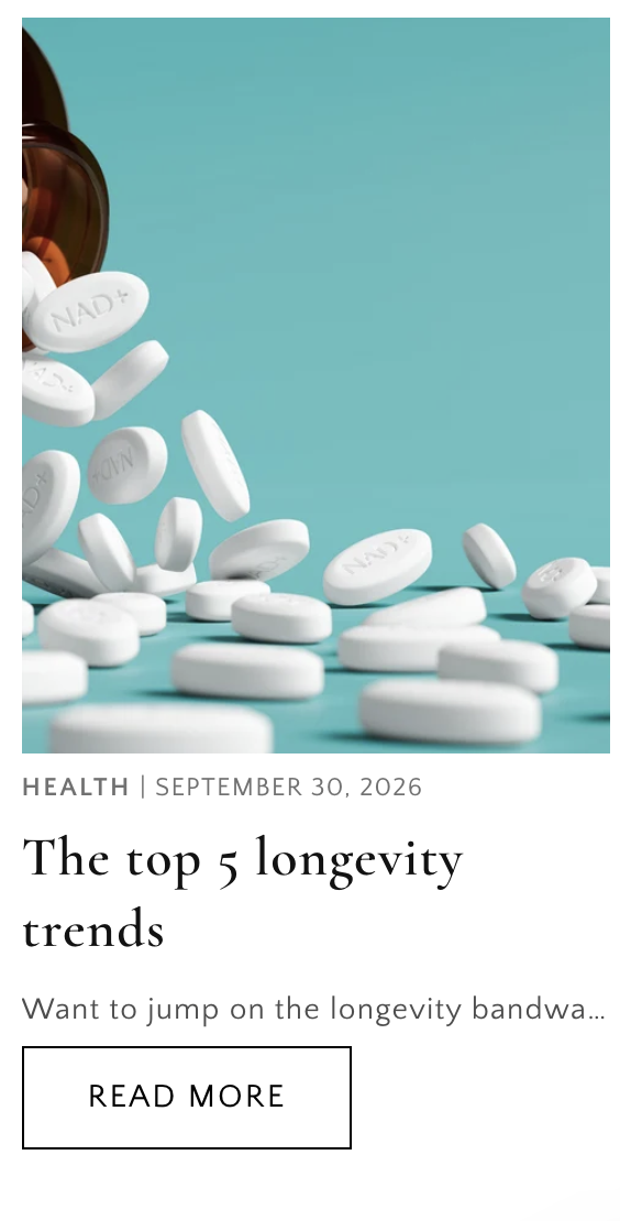 The top 5 longevity trends for 
This is Layered